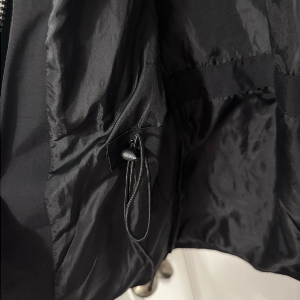 Women’s Hyba Black Waterproof Hooded Jacket- Small - Picture 3 of 5
